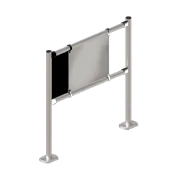 FENCING SYSTEM WITH MIRROR PANELS