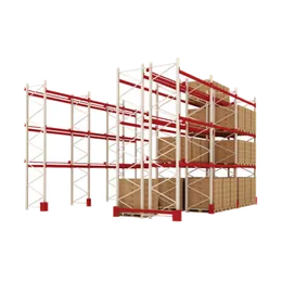 FRONT PALLET SHELVING SYSTEM