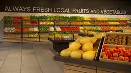 FRUITS & VEGETABLES AREA