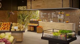 FRUITS & VEGETABLES AREA