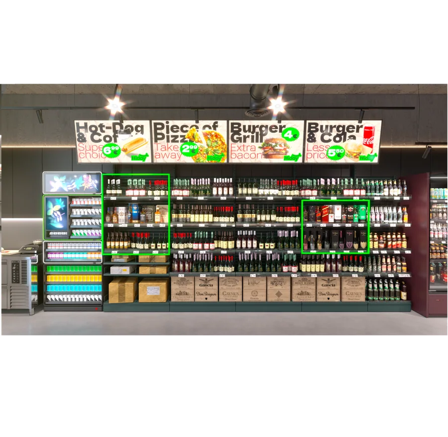 REAR LINE SHELVING